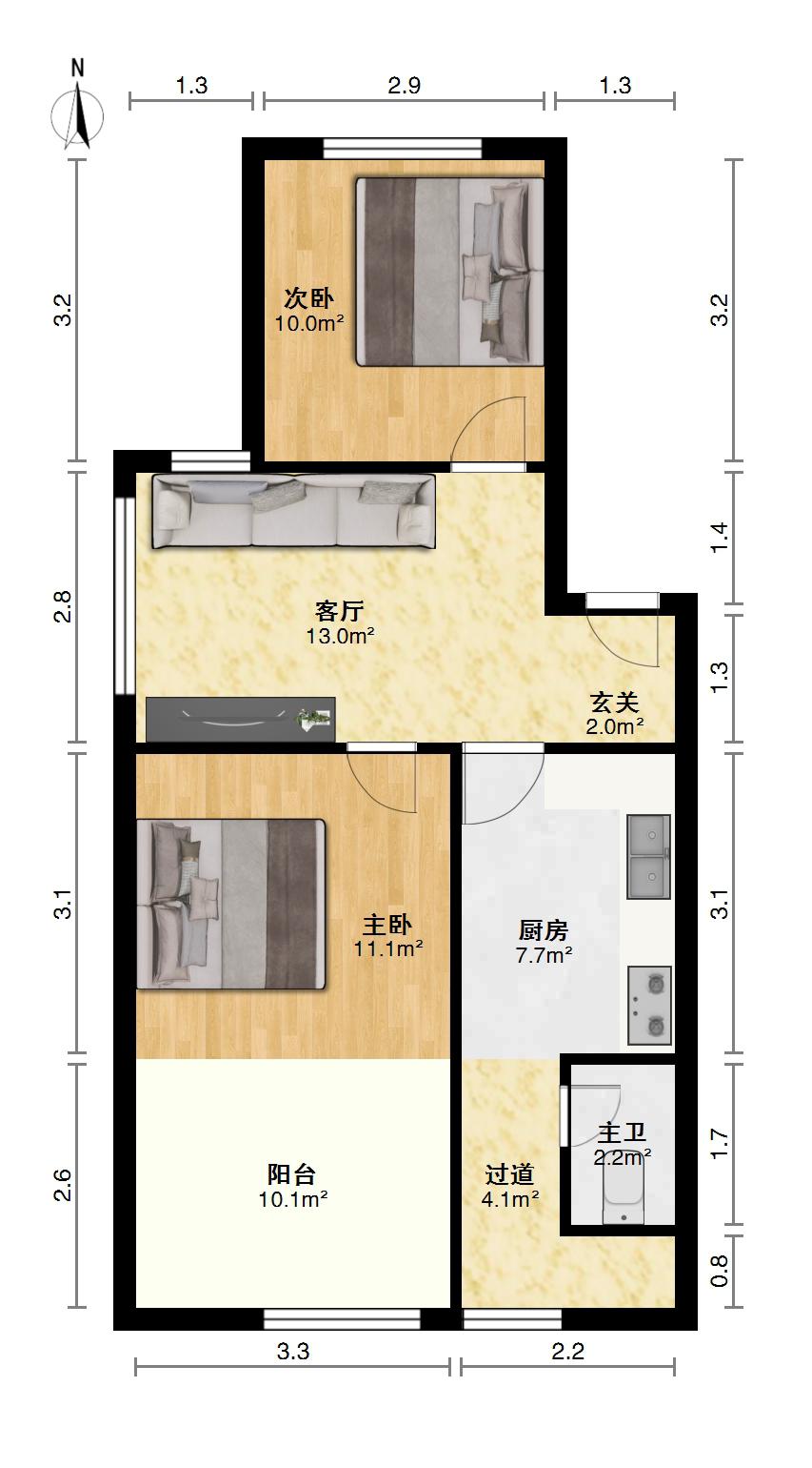 铁路六村,环境好,小区好停车出行方便14