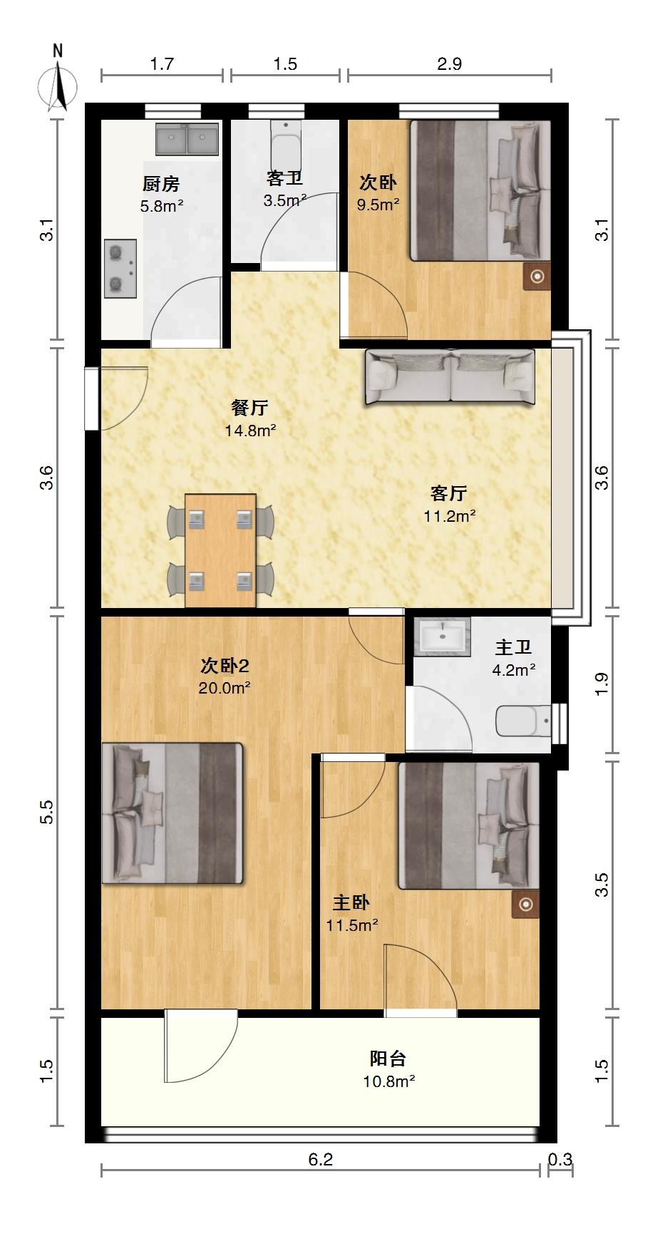 学府壹号,学府壹号好房出售!此房两证全!房主急售,价格可议!11