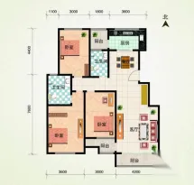 三发尚河名郡户型信息3