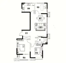 四建美林花园户型信息1