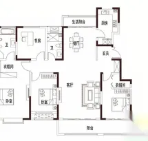 四建美林花园户型信息3
