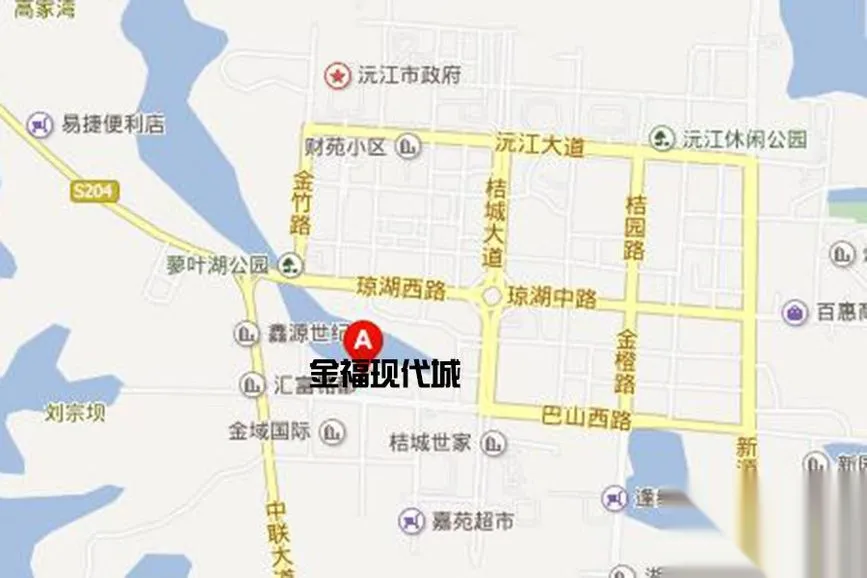 金福现代城楼盘图