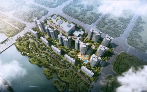 华发天茂国际半岛楼盘图