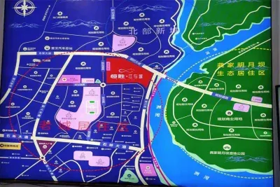恒胜·江与城楼盘图