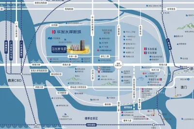 华发水岸新城·水岸华府楼盘图