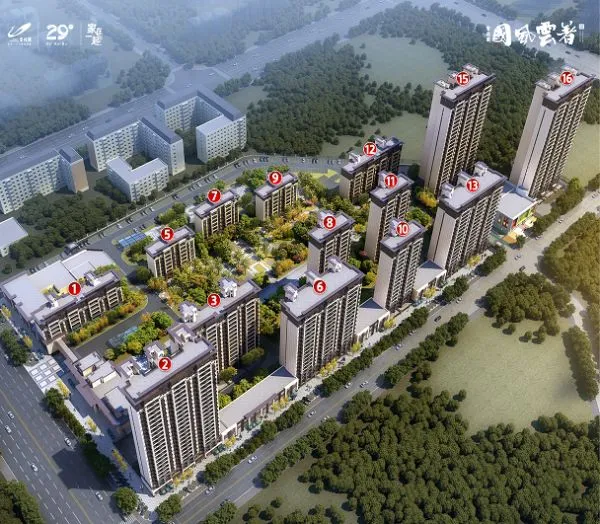 碧桂园国风云著楼盘图