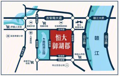吉安恒大御湖郡楼盘图