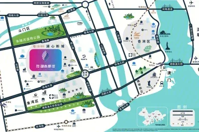 招商华发湖心明荟楼盘图