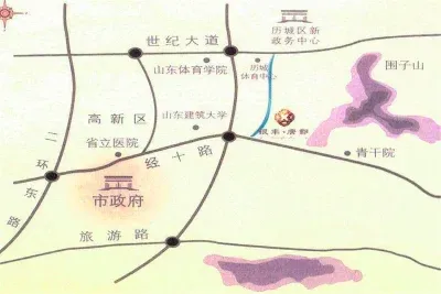 银丰唐郡·紫薇园楼盘图