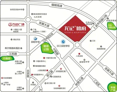 龙记·檀府楼盘图