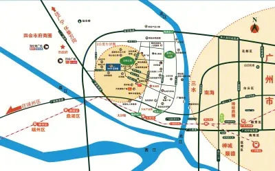 四会碧桂园明珠花园楼盘图