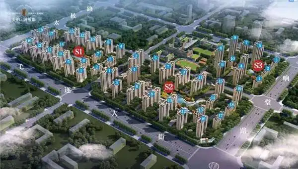 美的剑桥郡楼盘图