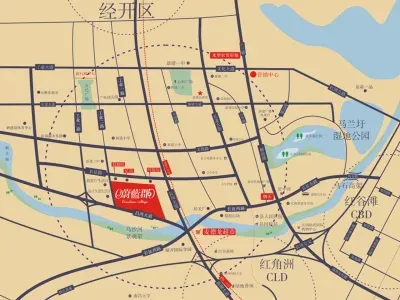 蔚蓝郡楼盘图