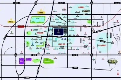 济南中建国熙台楼盘图