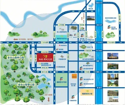 翔顺新成花园楼盘图