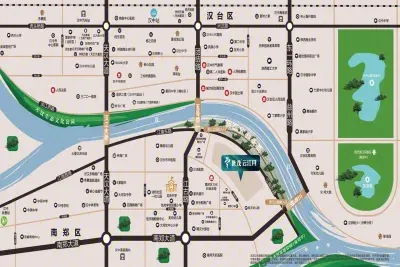 世茂·云江月楼盘图