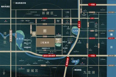 金科世茂绿都观澜府楼盘图