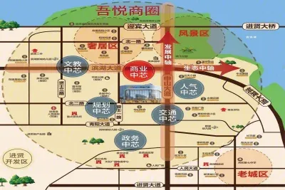 南昌进贤吾悦广场楼盘图