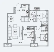 中建大学里户型信息3