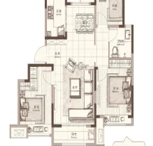 中国铁建花语拾光户型信息2