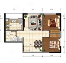财富壹号商住户型信息5