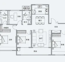 中建大学里户型信息2