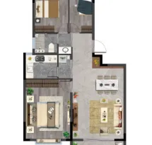 融汇爱都紫麟台户型信息2