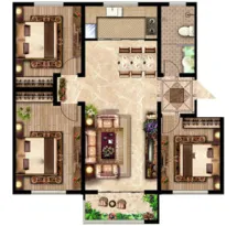 鑫隆颐景城户型信息5