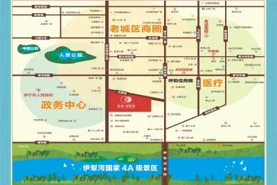 伊水·翠堤湾楼盘图
