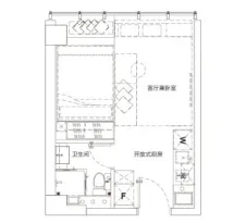 世茂时代先声户型信息2