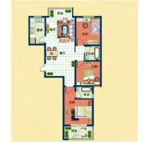 建中大学仕花园户型信息4