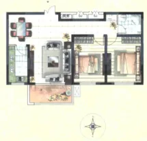 建中大学仕花园户型信息1