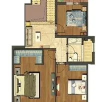 建邦铂金墅户型信息3