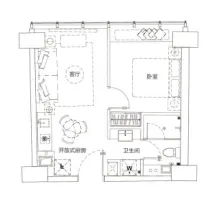 世茂时代先声户型信息3