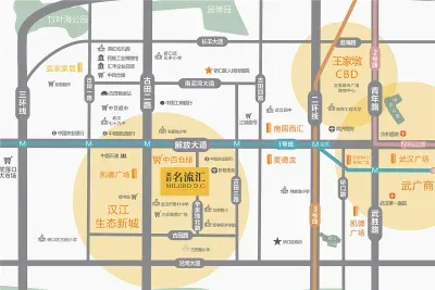 美好名流汇楼盘图