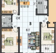 洪永紫荆花园西区户型信息2