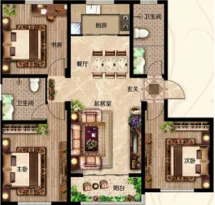 鑫隆颐景城户型信息1