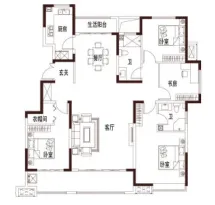四建美林花园户型信息6