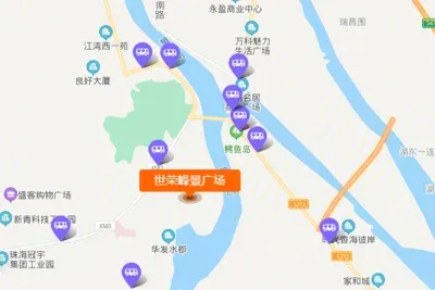 世荣峰景广场楼盘图