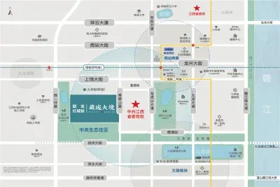 联发红城投·藏珑大境楼盘图