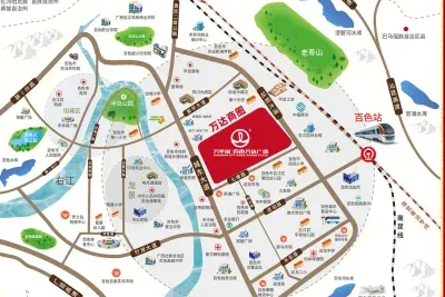 万年城·百色万达广场楼盘图