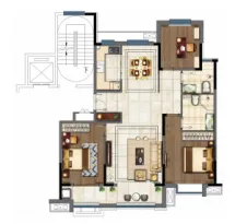 济高观山悦户型信息3