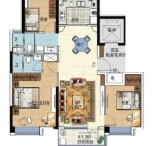 碧桂园公园上城户型信息3