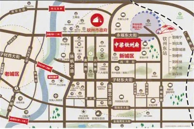 中梁钦州府楼盘图