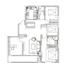 济南中建国熙台户型信息3