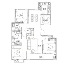 济南中建国熙台户型信息5