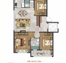 雍都翡翠城户型信息4