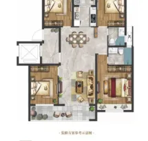 雍都翡翠城户型信息1