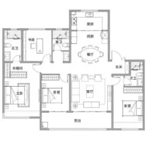 中建大学里户型信息6