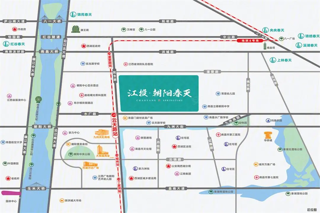 江投·朝阳春天楼盘图